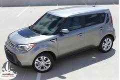 Fits 2014-2019 KIA SOUL Patch 3M Pro Vinyl Graphics Stripes Decal Hood Body Side