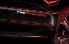 FORD PERFORMANCE 2-color sticker decal WEC Le Mans racing Mustang NASCAR WRC