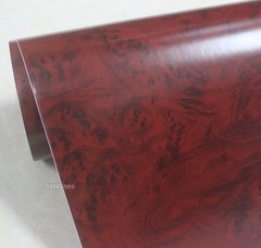 Flexible 3D Wood Grain Textured Vinyl Wrap Sticker Car House Furniture Decal AX