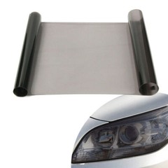 Light Black Gloss Headlight Taillight Fog Light Tint Film Vinyl Wrap