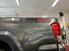 21″ TRD PRO Bed Decals Stickers, Fits Toyota Tacoma, Tundra, FJ, 4Runner, Tundra
