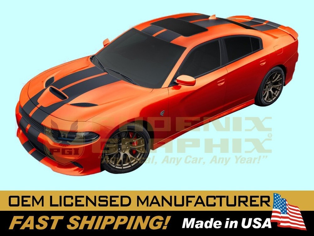 2015 2016 2017 2018 2019 Charger HellCat Center Decal Stripes Kit