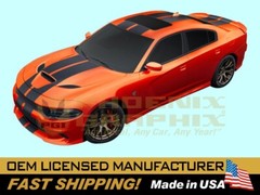 2015 2016 2017 2018 2019 Charger HellCat Center Decal Stripes Kit