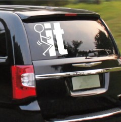 5″x6″ Fuck-It Fck It Funny Decal Vinyl Die Cut JDM Fu*k Sticker Car Truck Window