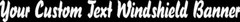 Custom 22 Inch Car Truck Van Window or Windshield Sticker Decal US Seller
