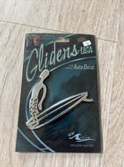 Auto Decal Gliders USA Self Adhesive Surf Series Toes On The Nose Hawaii 2000