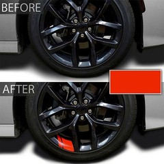 6x Car Accessories Reflective Sticker Car Wheel Rim Vinyl Decal Trim For 16″-21″