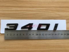 Gloss Black 3D ABS Letters Trunk 340i Emblem Rear Badge for BMW 2017-2022 340i