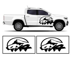Rocker Panel Livery Self Healing Vinyl Side Graphics #014 fits Fits All 4 Door C