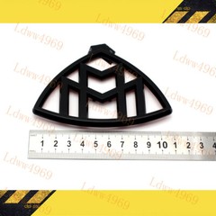 5pcs Glossy Black MAYBACH Letters Trunk Badge Emblem For S-Class W222 S600 2016+