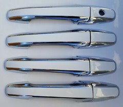 Custom Black OR Chrome Door Handle Overlays 2004 – 2008 Acura TSX YOU PICK CLR