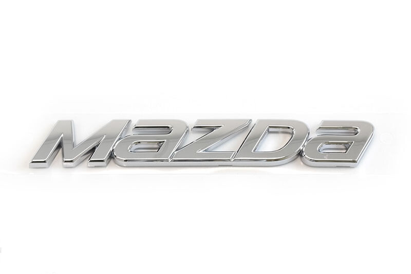 Mazda Chrome “Mazda” Trunk Emblem OEM NEW 2014-2016 Mazda 6 – GHK1-51-711 –