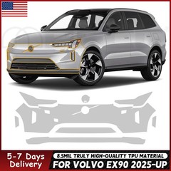 For Volvo EX-90 EX90 2025-UP Precut Paint Protection Film Clear PPF TPU 8.5Mil