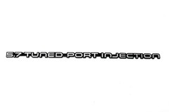 Camaro 82-92 “5.7 Tuned Port Injection” Rear Bumper Emblem, Silver, Reproduction