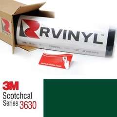 3M 3630 Scotchcal Dark Emerald Green 126 Translucent Vinyl Film Sign Sheet Roll