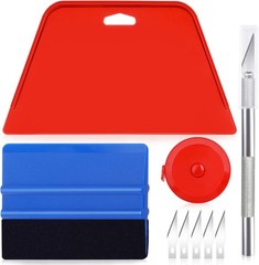 10 Pcs Vinyl Wrap Tools Kit Window Tint Tools Kit Professional Car Wrap Tools
