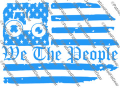American Farmer,We The People,Flag,Farming,Agribusiness,Dairy Farm,Vinyl Decal