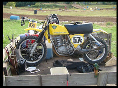 Maico Tank “Rider” Logo Sticker Black Yellow White Red 5″ x 4″ Classic NEW!!