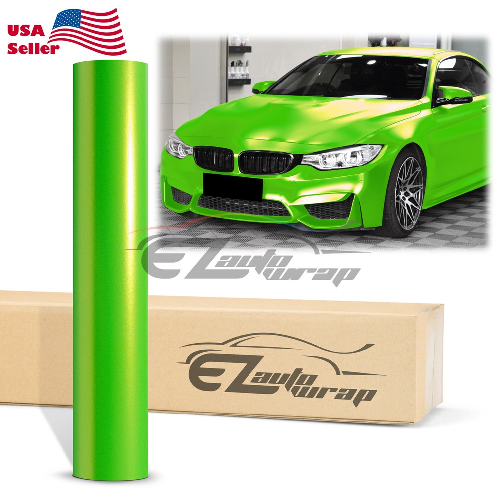 Matte Metallic Satin Pearl Car Vinyl Wrap Sticker Decal Sheet Film Air Release