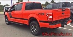 2015-2018 2019 2020 Ford F-150 Stripes Decals LEAD FOOT SE Door Vinyl Graphics