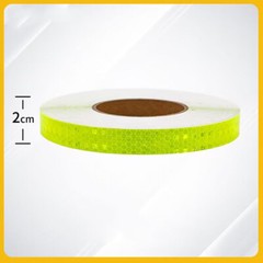 Reflective Safety Conspicuity Warning Tape DIY Sticker Decal 2cm Roll