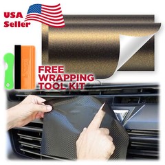 PET Matte Metallic Vinyl Wrap For Chevy Bowtie Emblem Overlay Film Decal Sticker