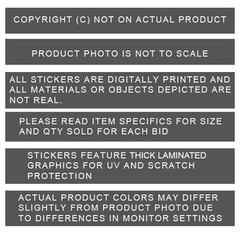 1 Custom Thick Laminated Glossy 4″ 3M Premium Decal Sticker BRASS 44 MAG PRINT