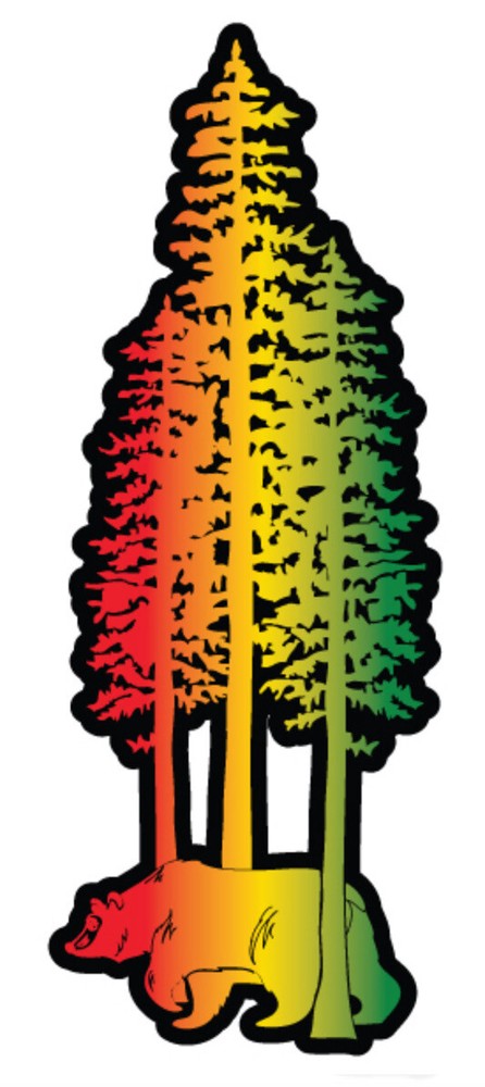 California Grown Vinyl Sticker Decal 8”