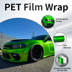 Premium Ultra Gloss PET Liner Self Adhesive Vinyl Wrap Air Release Bubble Free