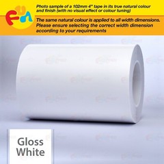 GLOSS WHITE 1/2″ PIN STRIPE Car Model Motorcycle Decal TAPE Vinyl Sticker 12mm
