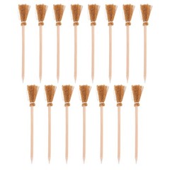 5 Count Witch Broomstick Pencils Pens Halloween Prop Party Favor Supplies
