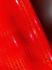 Avery Dennison V8000 Red REFLECTIVE PRISMATIC Vinyl 450