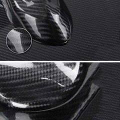7D Car Interior Wrap Sticker Glossy Carbon Fiber Vinyl Film Car Auto Accessories