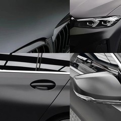 5FTx50FT PET Matte Black Vinyl Wrap Self-Adhesive Air Release US Stock