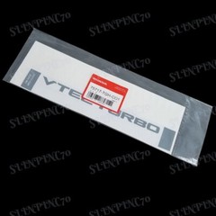 FOR OEM CDM VTEC TURBO DECAL STICKER HONDA CIVIC CTR TYPE R FK8 2017-2019 1PCS