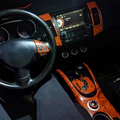 DIY Glossy Matte Wood Textured Grain Vinyl Wrap Sticker Car Interior Decors A