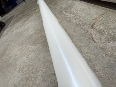 VViViD Vinyl Wrap Roll 5’ Wide X 10’ Long – Satin Pearl White – Brand New In Box
