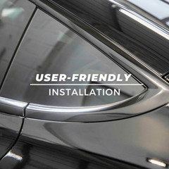 3M Chrome Delete / Custom Stripes | Gloss Charcoal Metallic | G211