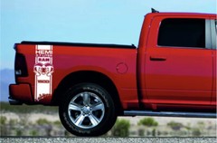 2pcs Decal side Stripes graphics vinyl sticker fit Compatible truck bed