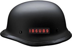 I B 6 U B 9 Helmet Sticker EE