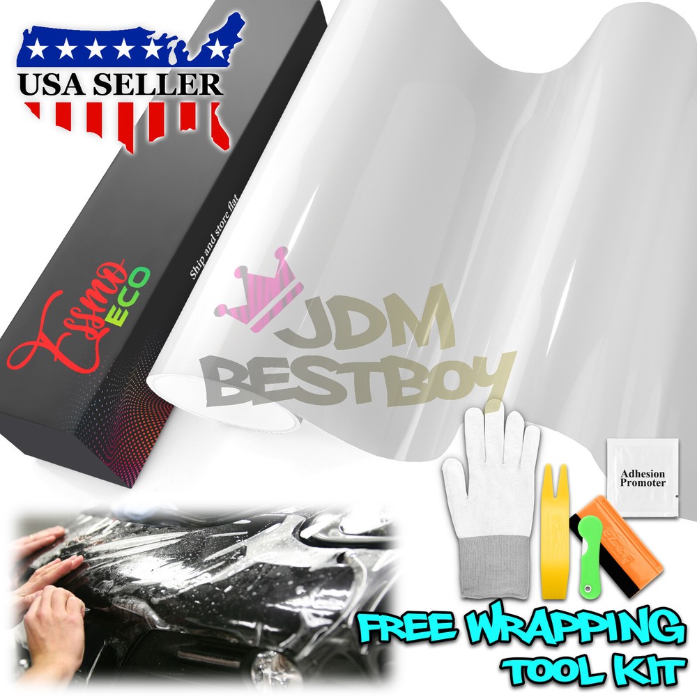 PPF Paint Protection Film ECO Gloss Clear Hydrophobic Ceramic Coating Bra 7.5mil