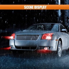 Direct Fit Car, motorcycle, electric bike Red Headlight+Taillight Fog Light Film