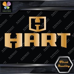 Fits Hart Tools Chainsaws Lawn Garden Name Emblem Decals Stickers Vinyl