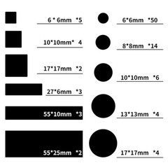High Quality Light Dimming Stickers Light Dimming Stickers PVC Black Dim 50-100%
