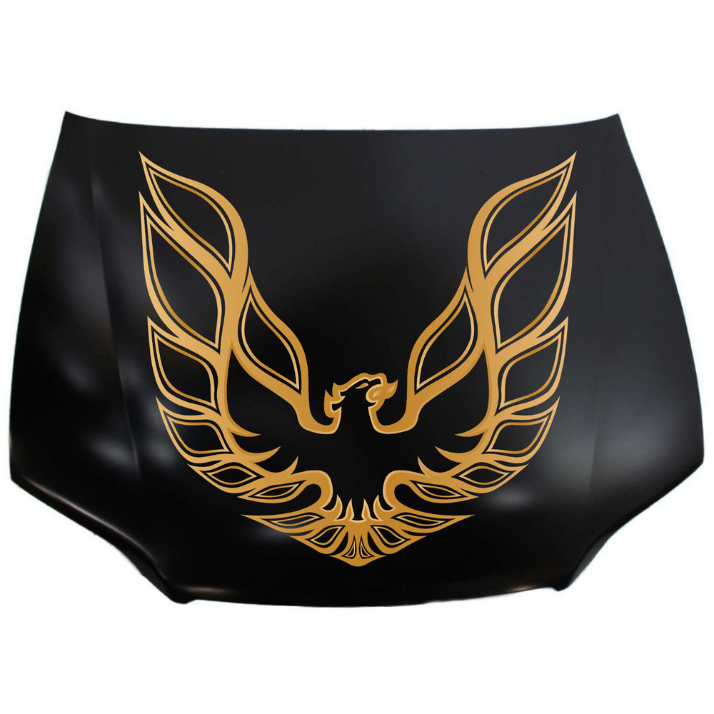 Firebird Trans AM Vintage Retro American Muscle Car Vinyl Sticker Decal Hood