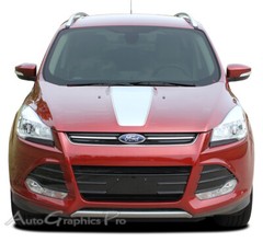 2013-2019 Ford Escape Vinyl Graphics CAPTURE Hood Stripes 3M Pro Decals