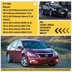 1/2Set Mass Sensor Flow Air For Nissan Altima Sentra 1.8L 2.5L L4 Gas 2013-2015