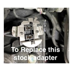 H7 LED Headlight Bulb Holders Adapter Retainer Clip for Mercedes C300 Tiguan 8X