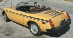 New 1962-1974 MG MGB OEM Upper Body Dual Side Stripe Kit Roadster
