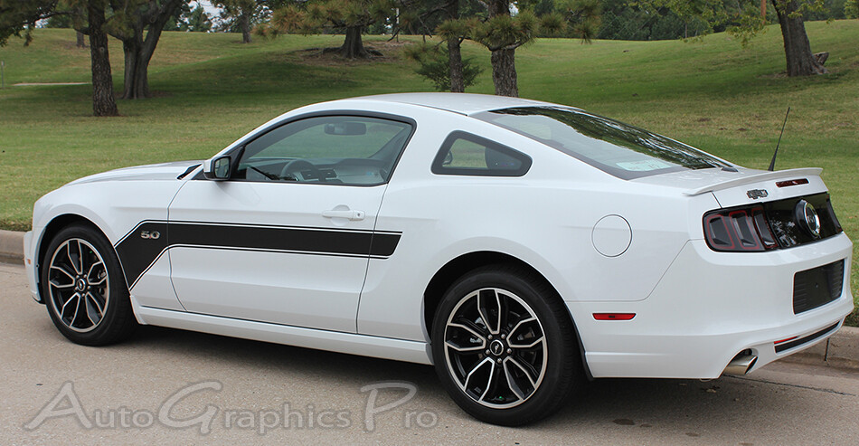 GT Flight BOSS 302 Stripes Decals Hood Sides 3M Vinyl Graphics 2013 2014 Mustang
